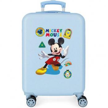 Maleta de cabina rígida Disney Mickey & Minnie Fantasy Azul
