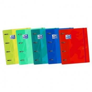 Carpeta clasificadora 4 anillas A4 + recambi European Touch Oxford
