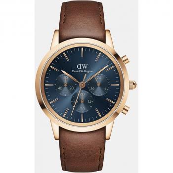 Reloj Cronógrafo Daniel Wellington Hombre Marrón Classic 42mm