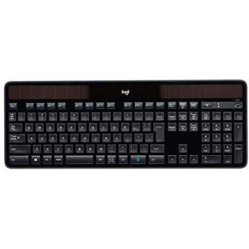 Logitech Wireless Solar Keyboard K750 RF QWERTY Nordic Nero