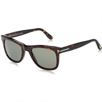 Tom Ford FT0336 56R 52 gafas de sol, Marrón (Avana/Verde Polar), 52.0 para Hombre