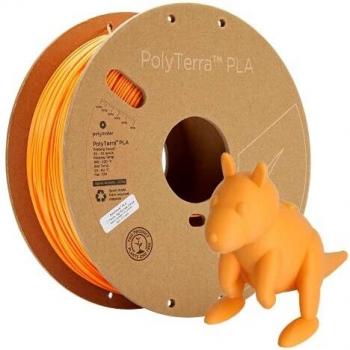 Polymaker PolyTerra PLA Arancione Sole, 1,75 mm / 1000 g