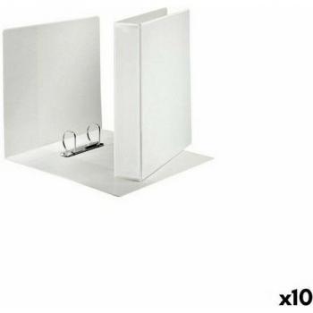 Carpeta de anillas Esselte A4 Blanca (10 Unidades)
