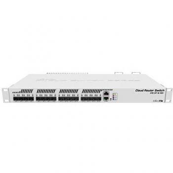 Mikrotik CRS317-1G-16S+RM 1U Managed Layer 3 Network Switch No Power Supply Gray