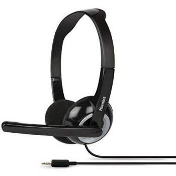 Hamlet HMJ-08 Cuffie per Computer con Microfono Singolo Jack 3,5 mm