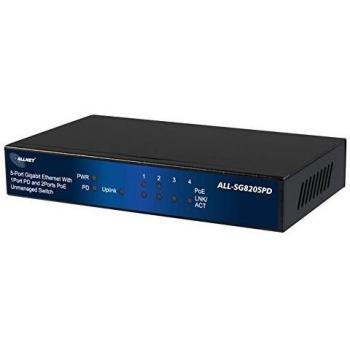 Allnet SG 8205PD Switch Non Gestito L2 Gigabit Ethernet 5 Porte PoE