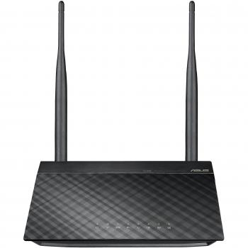 Asus RT-N12 Wireless N300 Mbps Router, Access Point, Repeater, Broadcom Chipset, 5 Porte Fast Ethernet (di cui 1 WAN), 2 Antenne Staccabili Hi-Gain 5dBi