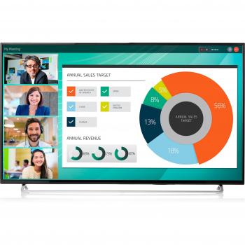 HP LD5512 139.7 cm Display LED Opaco Nero 4K Ultra HD