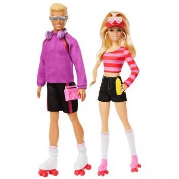 Producto: Pack de muñecas Barbie y Ken patinadores