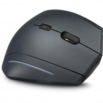 Speedlink MANEJO Ergonomic Vertical Mouse with 3 Buttons, 2.4GHz Wireless, DPI Switch and LED Lighting in Black