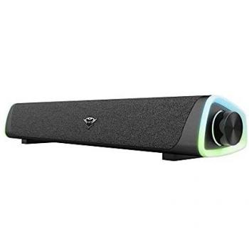 Trust Gaming GXT 620 Axon Soundbar Illuminata RGB 12W, Alimentazione USB, 3.5mm AUX, Altoparlanti, Casse PC per Computer, Laptop, Smartphone, Tablet, TV