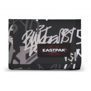 Cartera Eastpak Crew Sencilla Negro Blanco Gris