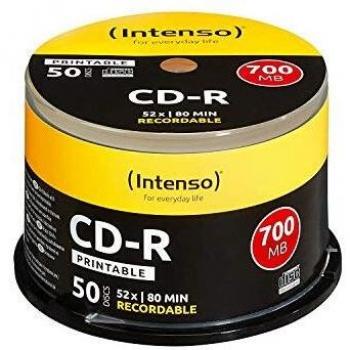 CD-R 700MB 50er Spindel Printable Promopack (50 pezzi)