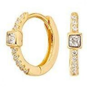 Pendientes Cuadrado Oro ITEMPORALITY SEA-201-005-UU