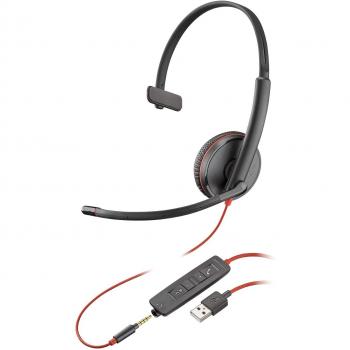 Plantronics Blackwire C3215 Auricolare Usb-a Mono