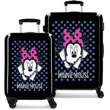 Disney Minnie Juego de Maletas Rígidas Azul 55/68 cms