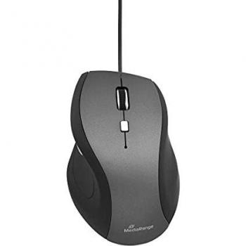 Mediarange 813091 Mouse Ottico per Ufficio e Casa