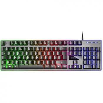 Mars Gaming MK220PT tastiera USB Portoghese Nero Grigio