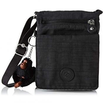Kipling Eldorado, Bolso bandolera para Mujer, Negro (True Black), 15x24x45 cm (W x H x L)