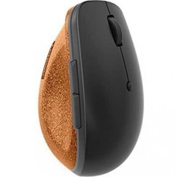 Mouse wireless a 2,4 GHz con sughero naturale grigio temporale 4Y51C33792