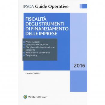 Fiscalità Degli Strumenti Di Finanziamento Delle Imprese