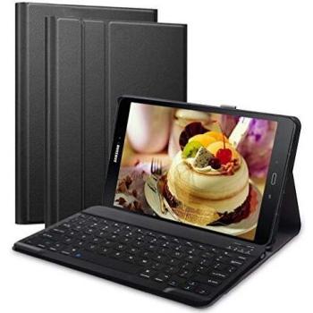 Cover with Bluetooth Removable Keyboard for Tablet T510 / T515, Custodia con Tastiera per Samsung Tab a 10.1