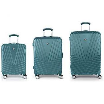 Juego de Maletas Gabol Atlanta Turquesa