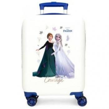 Disney Frozen Seek Courage Maleta Blanca Rígida