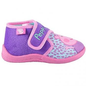 Zapatillas de casa media bota Peppa Pig, Color Rosa