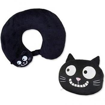 Almohada Cervical Gato 2 en 1