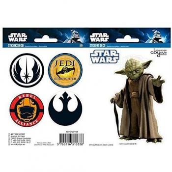 Yoda in Carta multicolor