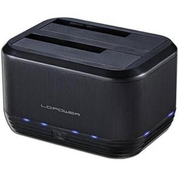 Docking Station con due alloggiamenti per hard disk SATA da 2,5 e 3,5 USB 3.0 di LC-Power