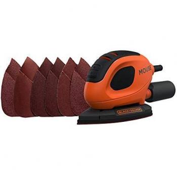 Black & Decker 55W Compact Mouse Fogli Abrasivi Cartone BEW230-QS