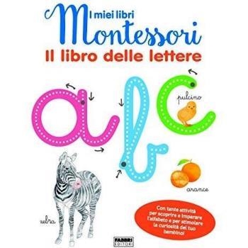 Il libro delle lettere. I miei libri Montessori. Con Carte