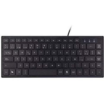 UNYKAch KB 302 Mini tastiera USB QWERTY Nero