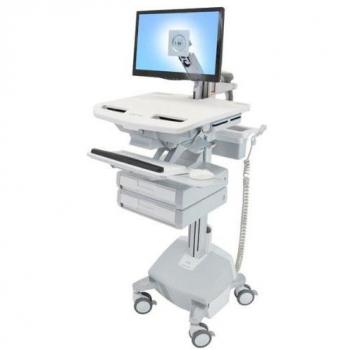 Carrello StyleView con Braccio LCD Colore Bianco e Grigio