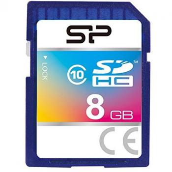Silicon Power Carta SDHC 8 GB Classe 10 SP008GBSDH010V10