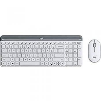 Mouse e tastiera Logitech 920-009199 bianco spagnolo