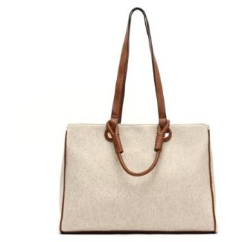 Bolso Shopper Grande Raffia Misako Corven