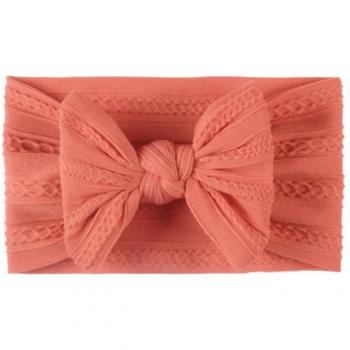 Diadema bebé lazo anudado