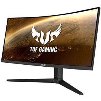 ASUS TUF Gaming VG34VQL1B Monitor – 34 inch WQHD (3440x1440), 165Hz (Above 144Hz), Extreme Low Motion Blur, FreeSync Premium, 1ms (MPRT), Curved, DisplayHDR 400
