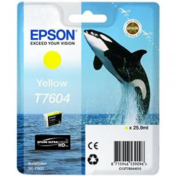 Cartuccia Originale Epson C13T7604401 T7604 Giallo