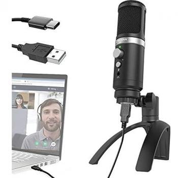 Microfono Moman EM1 Condensatore USB per PC