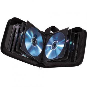 Hama 21565 Case per 32 CD/DVD/Blu-ray, Nero