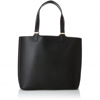 Shoppers y bolsos de hombro Mujer, Negro (Black)