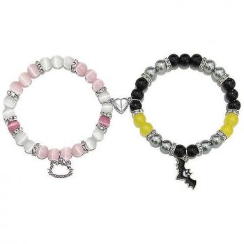 Pulseras de Amistad Spider Kitty para Parejas