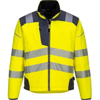 Chaqueta SoftShell Contraste PW3 con Bandas Termosoldadas