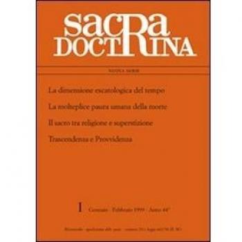 La dimensione escatologica del tempo. La molteplice paura della morte. Il sacro tra religione e superstizione, trascendenza e provvidenza
