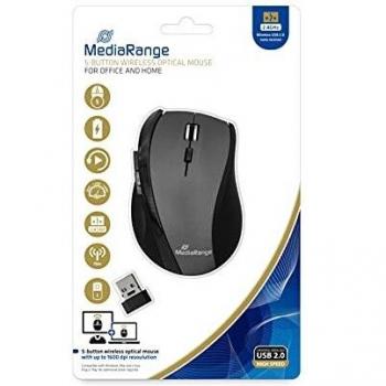 Mediarange Mros203 Uomo Destra Wireless Ottico 1600 DPI