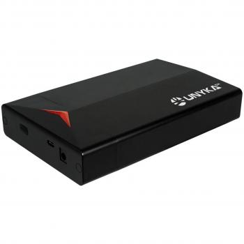 UNYKAch UK 35303 Custodia per Disco Rigido 3.5 Nero